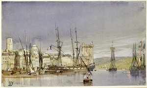 مرسيليا ، الشحن في المرساة وأصبحت السفينة التجارية ، 1836